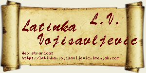 Latinka Vojisavljević vizit kartica